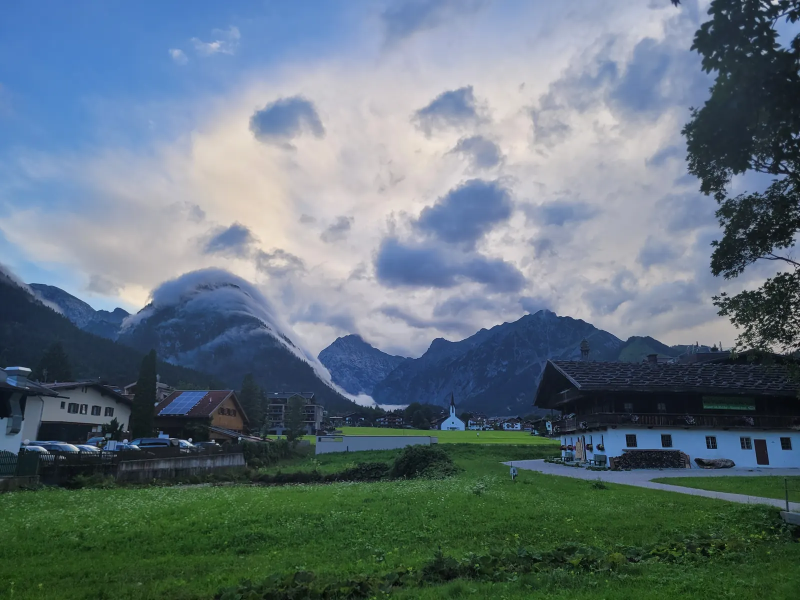 Wolken über Pertisau