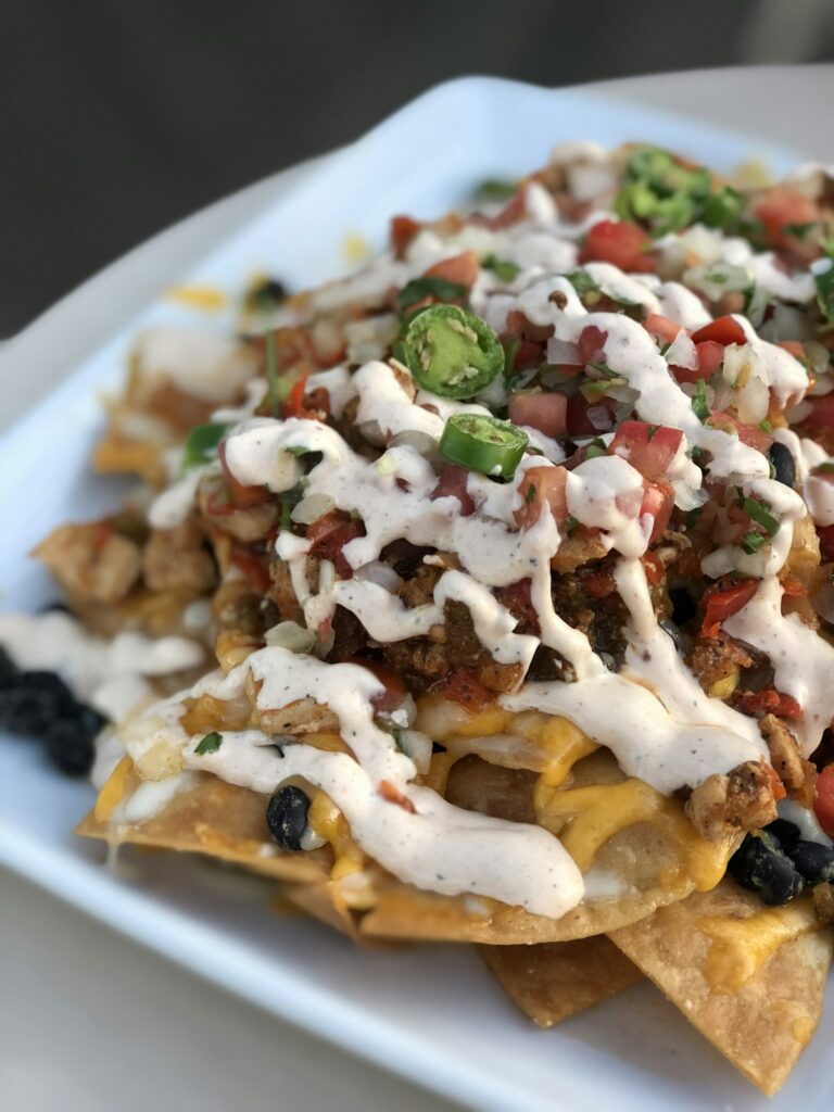 Nachos mit Dips